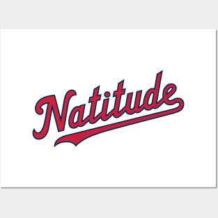 Natitude - White Posters and Art